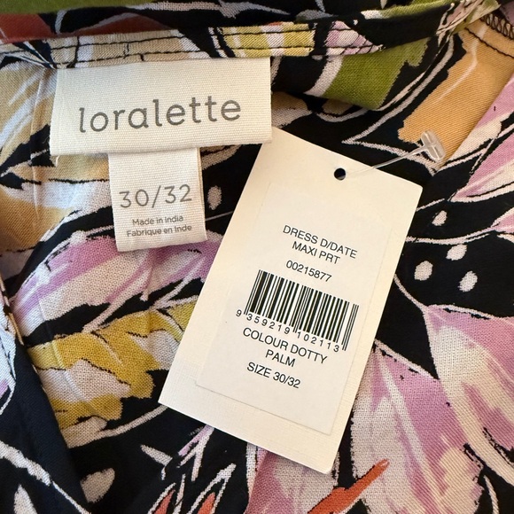 Loralette By City Chic Dotty Palm Day Date Printed Maxi Dress SKU0082 - Picture 12 of 15